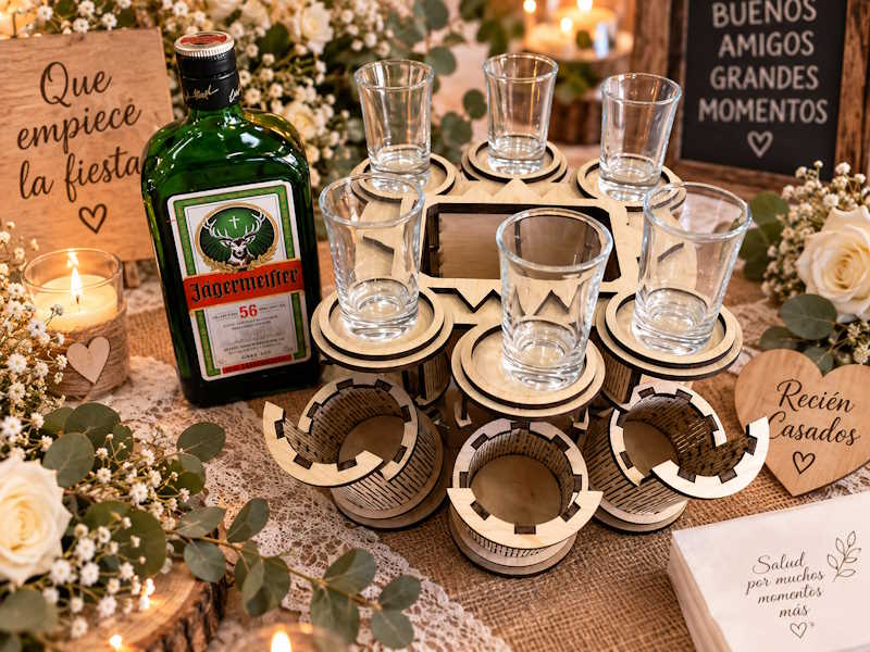 Dispensador chupitos Jagermeifter